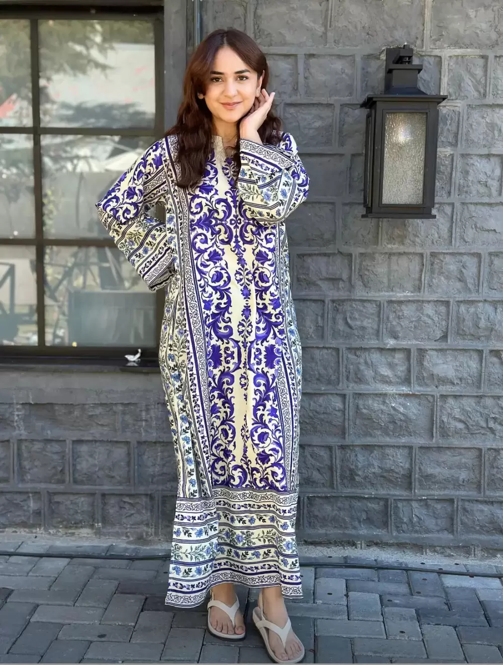 kaaftan 2 pc Eid collection - thumbnail 3