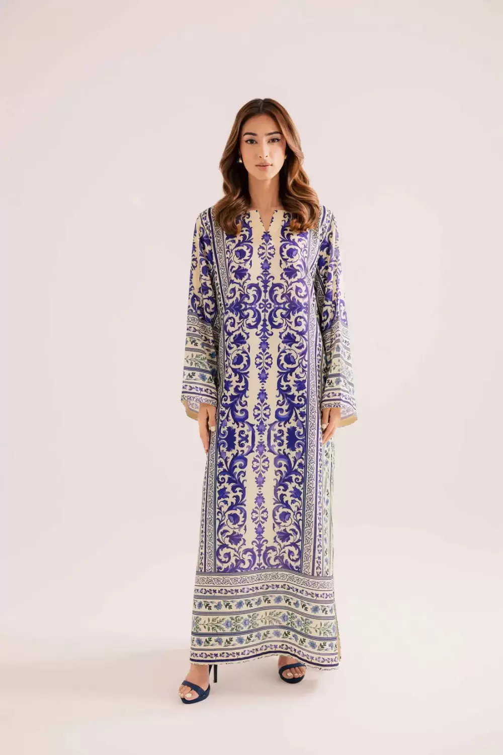 kaaftan 2 pc Eid collection - thumbnail 4