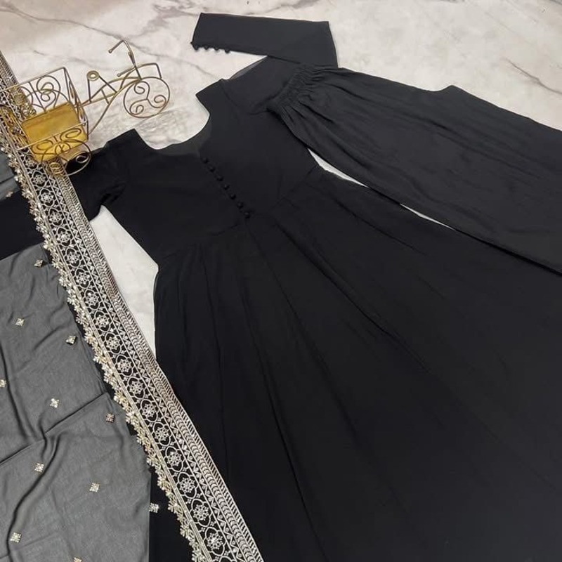 Noor e mahfil 3PCS  With ORGANZA DUPATTA - thumbnail 5