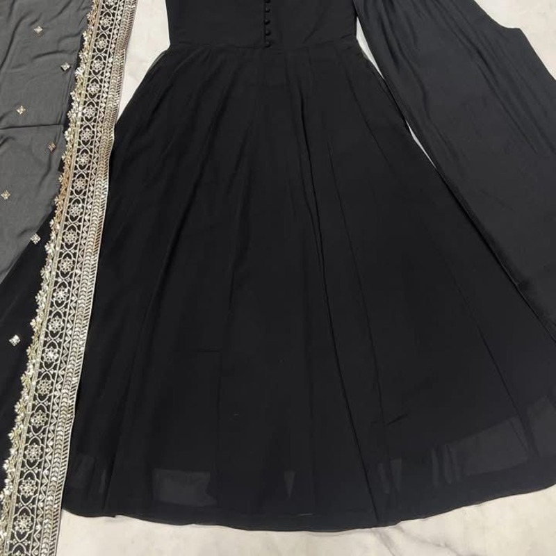Noor e mahfil 3PCS  With ORGANZA DUPATTA - thumbnail 6