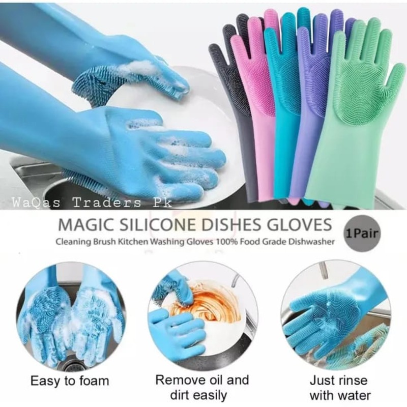 Silicone Dish washing Gloves