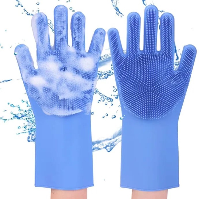 Silicone Dish washing Gloves - thumbnail 2