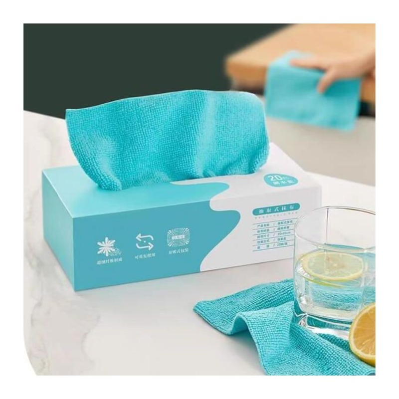 20Pcs Disposable Towel For Kitchen, Bathroom, Car Windows, Furniture, Dish Cleaning