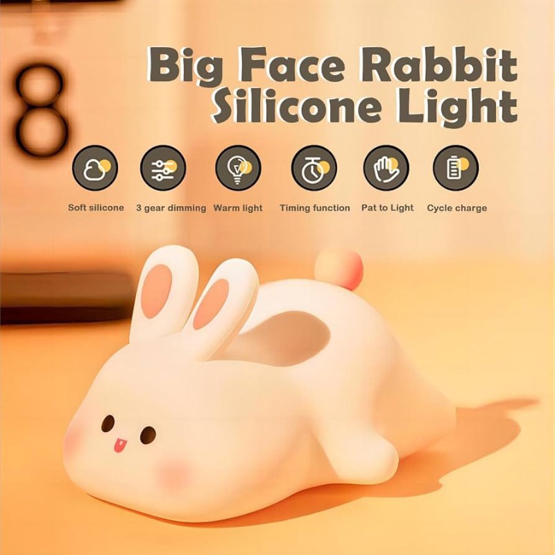Rabbit Silicone Lamp