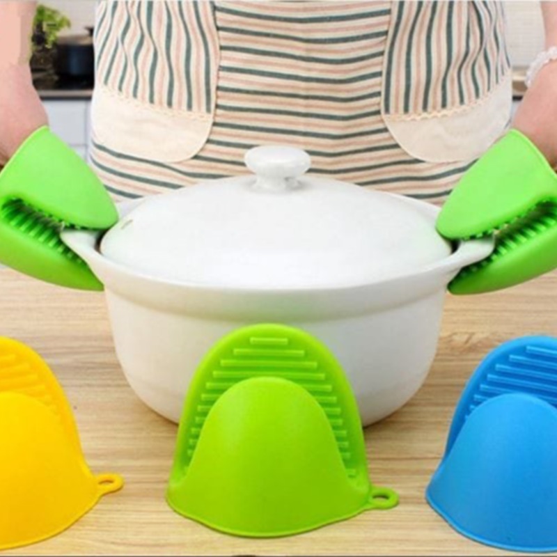 Silicone Heat Resistant Gloves/pot holder - thumbnail 5