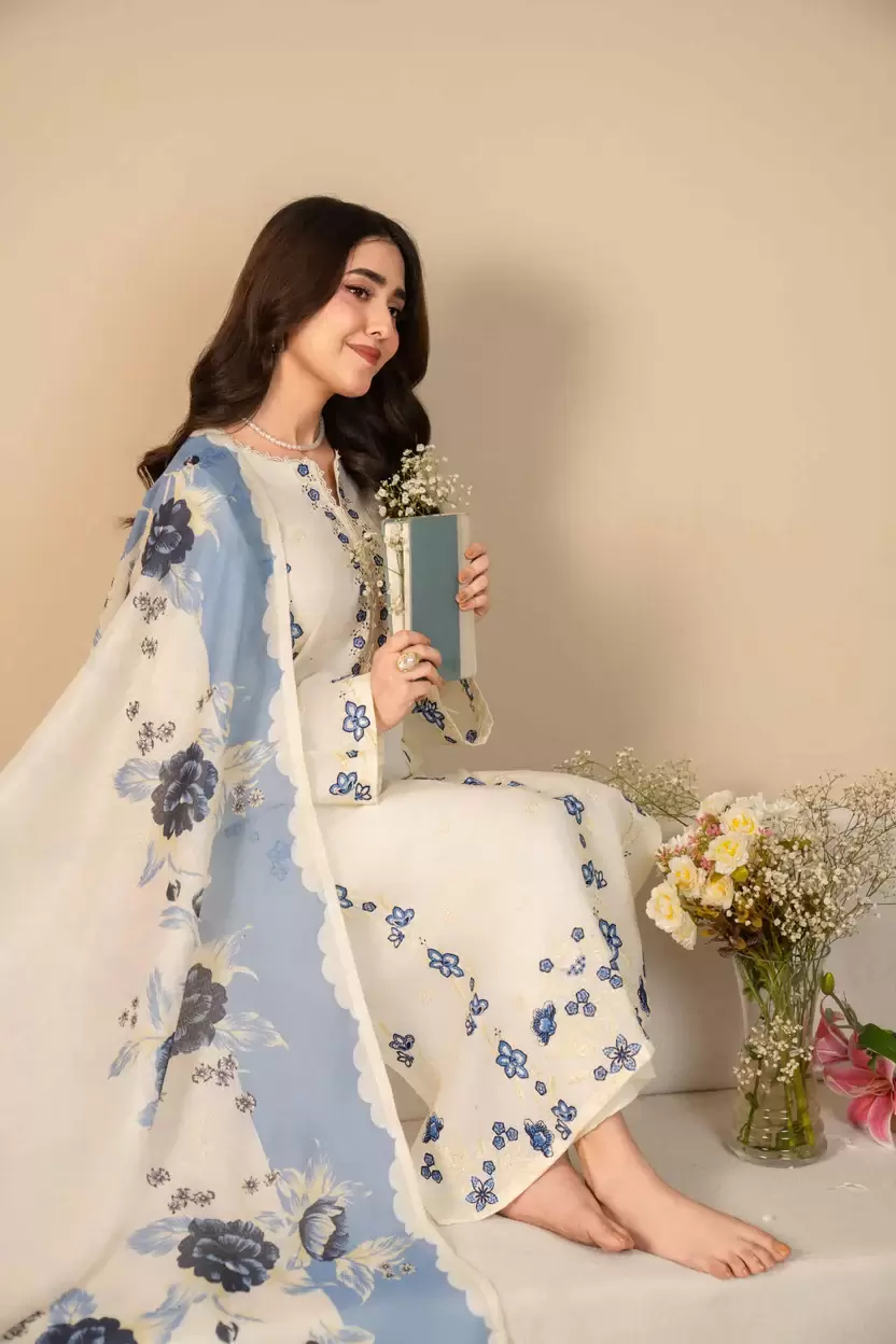 Sheesha 3-Piece Embroidered - thumbnail 3