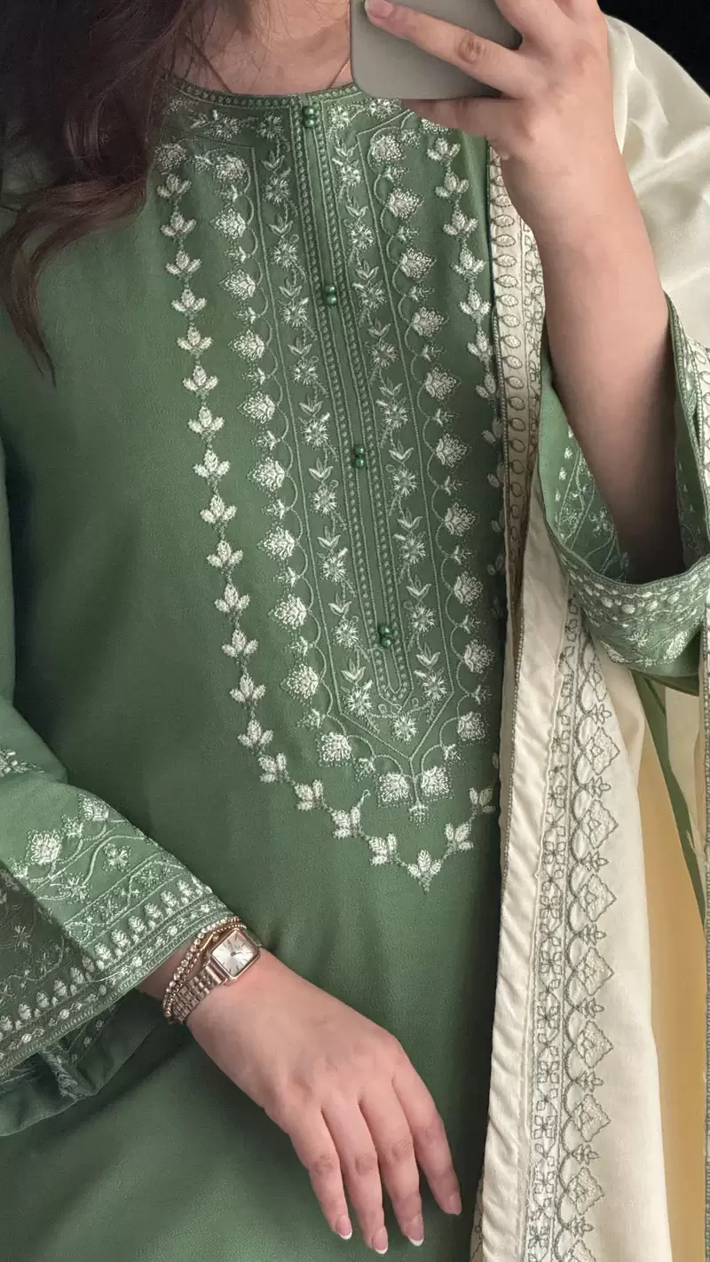 Suroor 3-Piece Embroidered China Lawn summar Suit