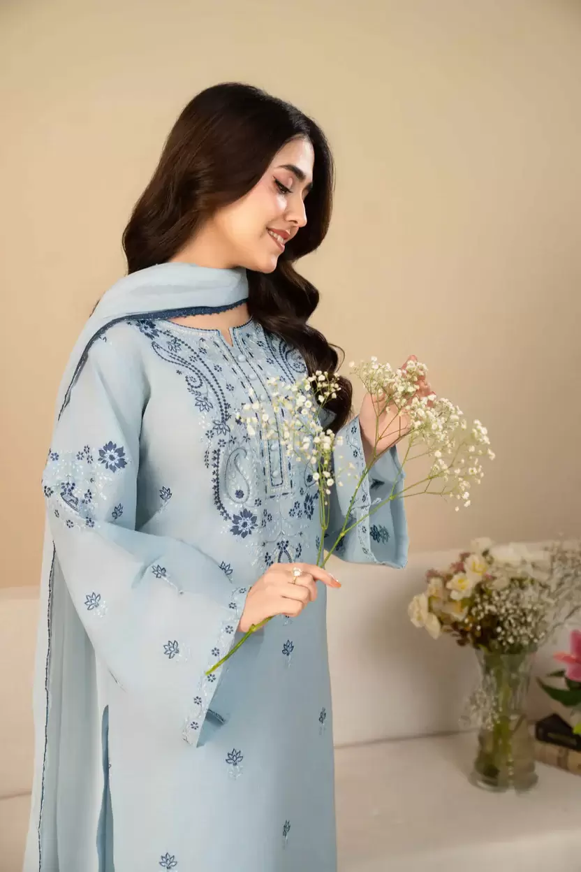 JANNAT 3-Piece Embroidered - thumbnail 5