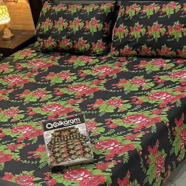 Cotton Mix Bedsheets 3pc - thumbnail 16