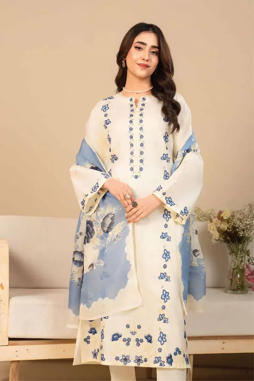 Sheesha 3-Piece Embroidered - thumbnail 2