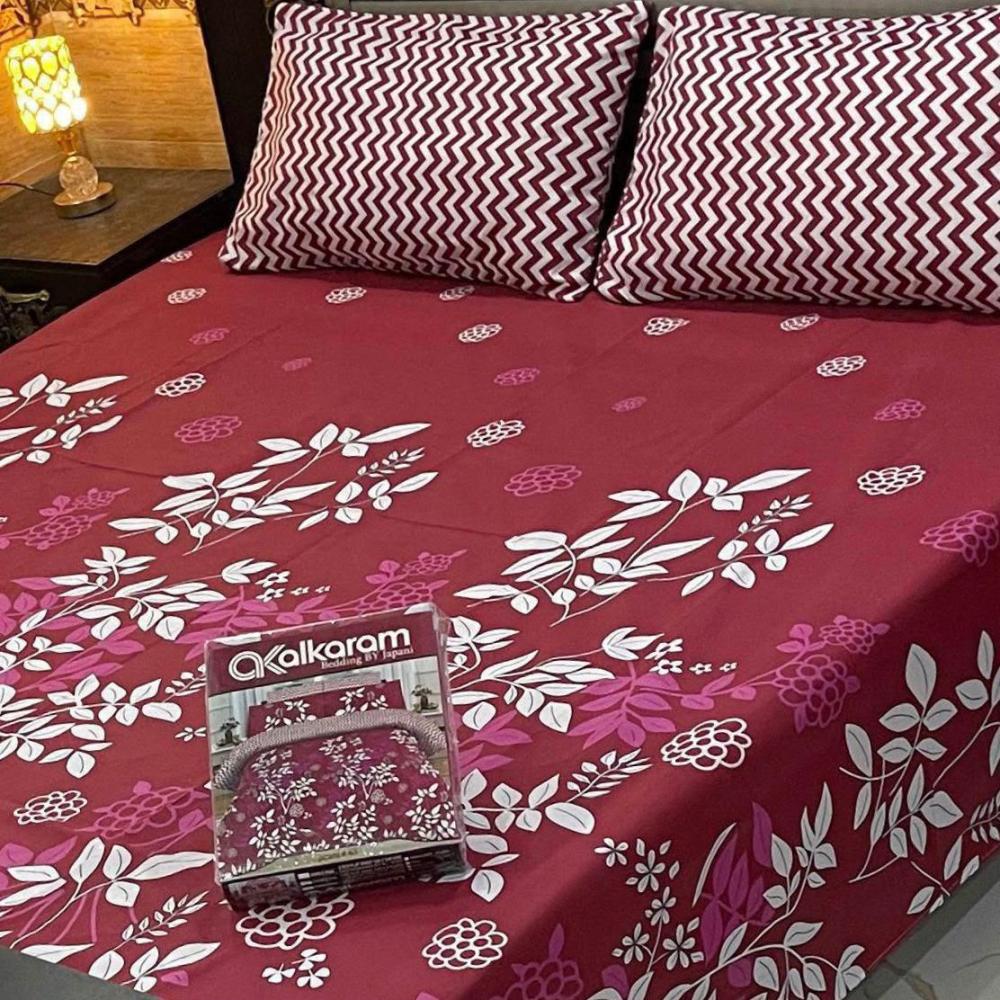 Cotton Mix Bedsheets 3pc - thumbnail 19