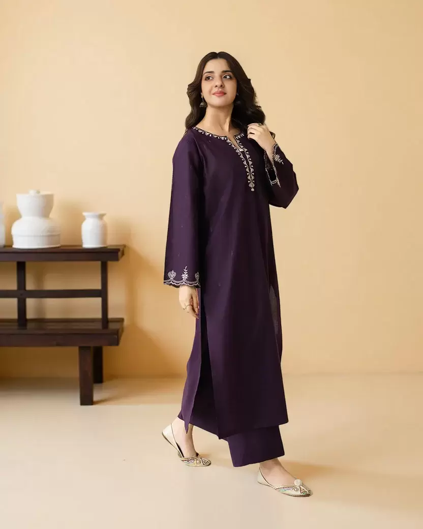 Melbary 2-Piece Embroidered - thumbnail 2
