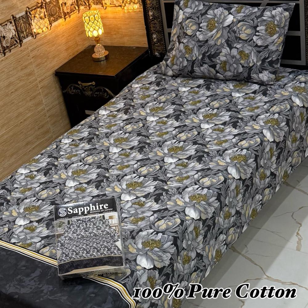 100% Pure Cotton Bedsheet 😍 4 Piece Set - thumbnail 2