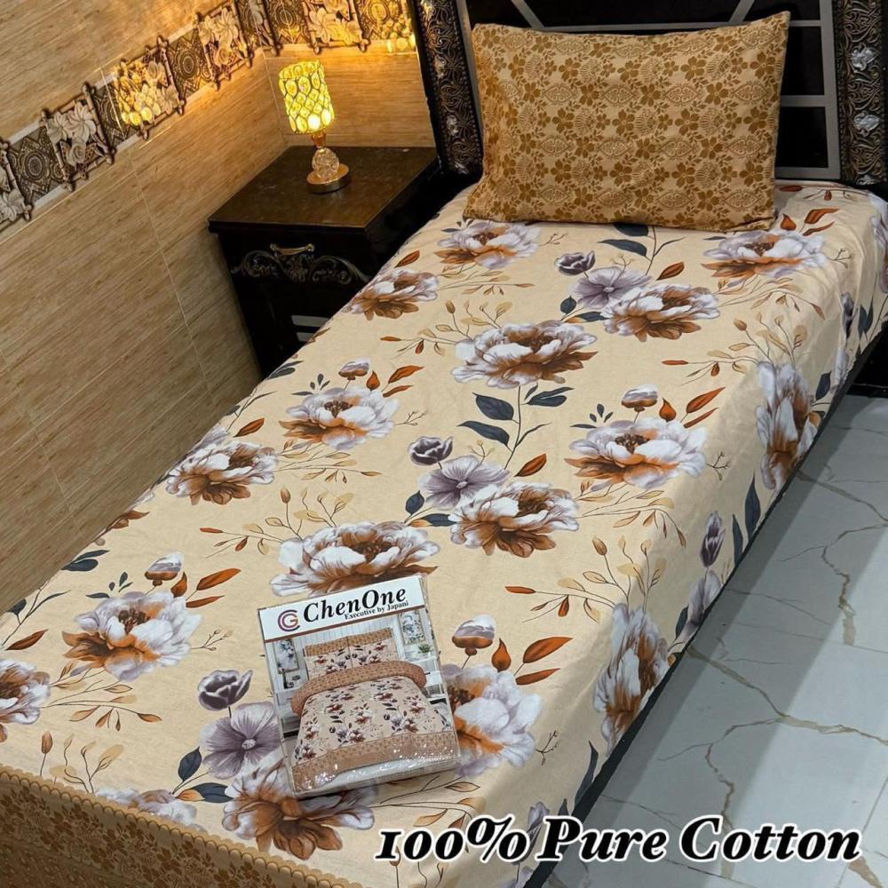 100% Pure Cotton Bedsheet 😍 4 Piece Set - thumbnail 8